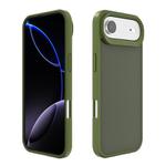 For iPhone 17 Air Kalebol Frosted PC Hybrid TPU Phone Case(Deep Green)