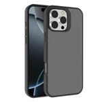 For iPhone 16 Pro Max Kalebol Frosted PC Hybrid TPU Phone Case(Black)