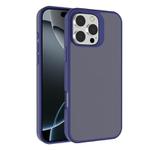 For iPhone 16 Pro Max Kalebol Frosted PC Hybrid TPU Phone Case(Blue)