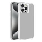 For iPhone 15 Pro Kalebol Frosted PC Hybrid TPU Phone Case(White)