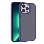 For iPhone 13 Pro Kalebol Frosted PC Hybrid TPU Phone Case(Blue)