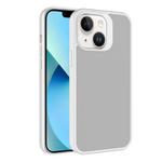 For iPhone 13 Kalebol Frosted PC Hybrid TPU Phone Case(White)