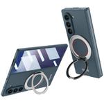 For Samsung Galaxy Z Fold7 5G GKK Integrated Ultra-thin Full Cover Magnetic Phone Case with Rotating Bracket(Green)