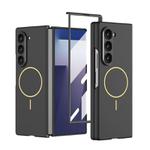 For Samsung Galaxy Z Fold7 5G GKK Integrated Ultra-thin MagSafe Magnetic Folding Phone Case(Black)