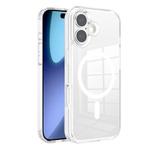 For iPhone 17 Kalebol Clear Space MagSafe TPU Phone Case(Transparent)