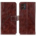 For Samsung Galaxy XCover7 Pro Retro Crazy Horse Texture Leather Phone Case(Brown)