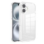 For iPhone 16 Kalebol Clear Space TPU Phone Case(Transparent)