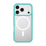 For iPhone 17 Pro Max Kalebol Clear MagSafe PC Hybrid TPU Shockproof Phone Case(Green)