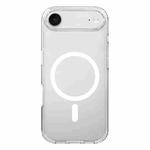 For iPhone 17 Air Kalebol Clear MagSafe PC Hybrid TPU Shockproof Phone Case(Transparent)