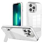For iPhone 13 Pro Kalebol Holder Clear Acrylic Hybrid TPU Phone Case(Transparent)