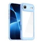 For iPhone 17 Air Colorful Series Acrylic + TPU Phone Case(Blue)