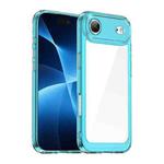 For iPhone 17 Air Colorful Series Acrylic + TPU Phone Case(Transparent Blue)