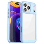 For iPhone 17 Pro Max Colorful Series Acrylic + TPU Phone Case(Blue)