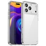 For iPhone 17 Pro Max Colorful Series Acrylic + TPU Phone Case(Transparent)