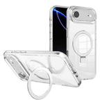 For iPhone 17 Air Kalebol MagSafe Holder Simple Clear TPU Phone Case(Transparent)