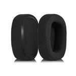 2pcs Hot Pressed Insert Replacement Earpads For Logitech G533 / G633 / G635 / G933 / G935, Material:Football Net Fabric(Black)