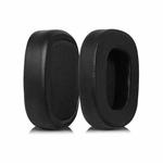 2pcs Hot Pressed Insert Replacement Earpads For Logitech G533 / G633 / G635 / G933 / G935, Material:Protein Leather and Ice Silk Fabric(Black)