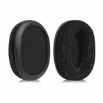 1 Pair Insert Replacement Earpads For Logitech G Pro X, Material:Glitter Velvet(Black)