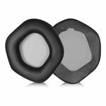 1 Pair Snap-on Replacement Earpads For ASUS ROG Strix7.1, Material:Protein Leather(Black Grey)