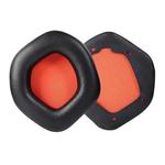 1 Pair Snap-on Replacement Earpads For ASUS ROG Strix7.1, Material:Protein Leather(Black Orange)