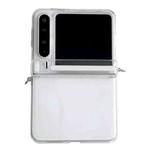 For Huawei Pura X Side Buckle Axis Transparent Phone Case