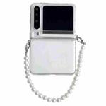 For Huawei Pura X Side Buckle Axis Transparent Phone Case with Bracelet