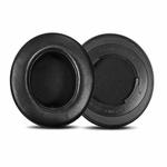 1 Pair Rotating Snap-on Replacement Earpads For Razer Kraken Pro V2, Material:Lambskin(Black)