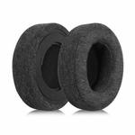 1 Pair Rotating Snap-on Replacement Earpads For Razer Kraken Pro V2, Material:Cotton Fabric(Black)