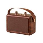 H1 Portable Outdoor Bluetooth Wireless Smart Speaker with Microphone(Wood Grain)