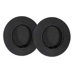 2pcs Insert Replacement Earpads For Razer Kraken Tournament / Edition / Kraken Kitty, Material:Protein Leather and Ice Silk Fabric(Black)