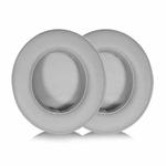 2pcs Insert Replacement Earpads For Razer Kraken Tournament / Edition / Kraken Kitty, Material:Protein Leather(Grey)