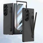 For Samsung Galaxy Z Fold7 5G Integrated Skin Feel PC Phone Case with Pen / Pen Box(Black)