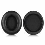 2 Pack Lambskin Splicing Earphone Replacement Earpads Pads For Philips SHP9500(Black)