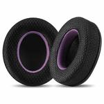 2pcs Insert Replacement Earpads For Razer Standard X / Kraken X / V3 X, Material:Net Fabric(Black Purple)