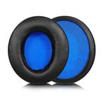 2pcs Insert Replacement Earpads For Razer Standard X / Kraken X / V3 X, Material:Protein Leather(Black Blue)