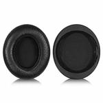 2 Pack Lambskin Punching Splicing Earphone Replacement Earpads Pads For Philips SHP9500(Black)