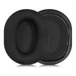 2pcs Insert Replacement Earpads For Razer Barracuda / Barracuda X, Material:Football Net Fabric(Black)