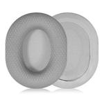 2pcs Insert Replacement Earpads For Razer Barracuda / Barracuda X, Material:Football Net Fabric(Grey)