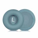 1 Pair Protein Leather Earphone Replacement Earpads Pads For Philips TAH4105(Blue)
