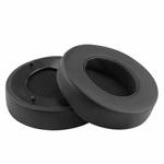 1 Pair Push Snap-on Replacement Earpads For Razer ManOWar 7.1, Material:Protein Leather(Black)