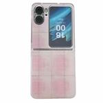 For OPPO Find N2 Flip Glitter Powder Dots Pattern Phone Case(Pink)