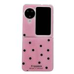 For OPPO Find N3 Flip Glitter Powder Dots Pattern Phone Case(Rose Red)