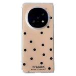 For OPPO Find N5 Glitter Powder Dots Pattern Phone Case(Gold)