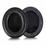 2pcs Push-on Replacement Earpads For DENON AH D1100 / AH-NC800, Material:Lambskin(Black)