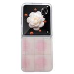 For Honor Magic V Flip Glitter Powder Dots Pattern Phone Case(Pink)