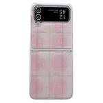 For Samsung Galaxy Z Flip4 Glitter Powder Dots Pattern Phone Case(Pink)