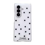 For Samsung Galaxy Z Fold7 5G Glitter Powder Dots Pattern Phone Case(White)