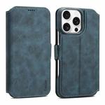 For iPhone 13 Pro Max Denior B07 MagSafe Detachable Leather Phone Case(Blue)