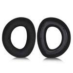 2pcs Snap-on Replacement Earpads For Sennheiser HD700, Material:Flannel Stitching(Black)