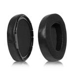 2pcs Snap-on Replacement Earpads For Sennheiser HD700, Material:Lambskin + Flannel Stitching(Black)